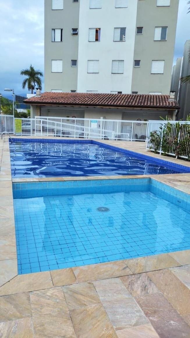 Ferienwohnung Apartamento Com Piscina Churrasqueira Em Ubatuba Exterior foto